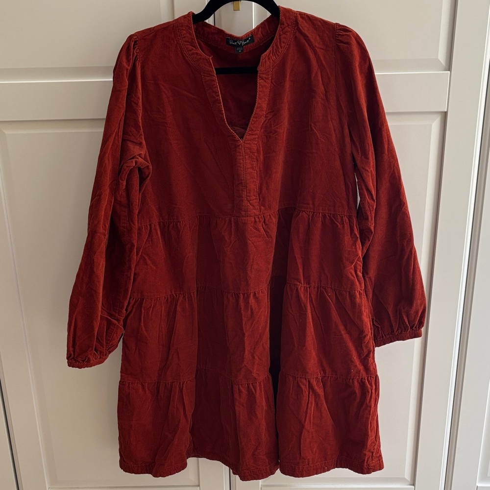 Velvet Heart Terracotta Tunic Top